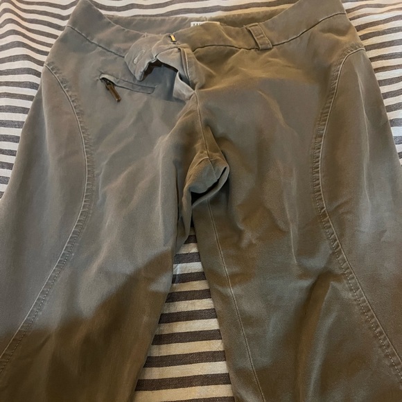 Brunello cucinelli gray pants! Size 4 with a front pocket ! - Picture 8 of 12